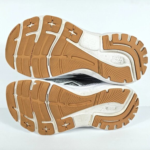 Brooks Adrenaline GTS 23 Women's Size 8 Running Shoes Sneakers Oreo 1203811B112 - Picture 13 of 16